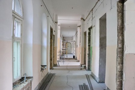 В Еврейской больнице проводится капитальный ремонт (фото)