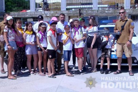 Сотрудники водной полиции рассказали детям о правилах поведения на воде (фото, видео) 