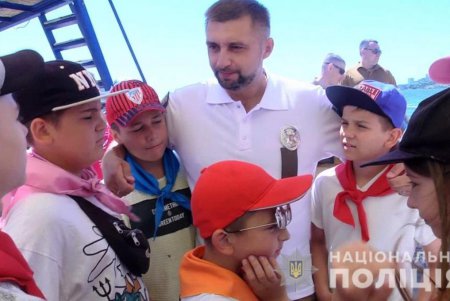 Сотрудники водной полиции рассказали детям о правилах поведения на воде (фото, видео) 