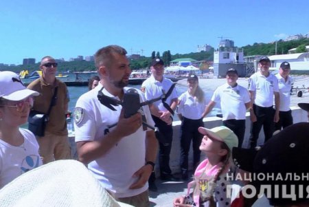 Сотрудники водной полиции рассказали детям о правилах поведения на воде (фото, видео) 