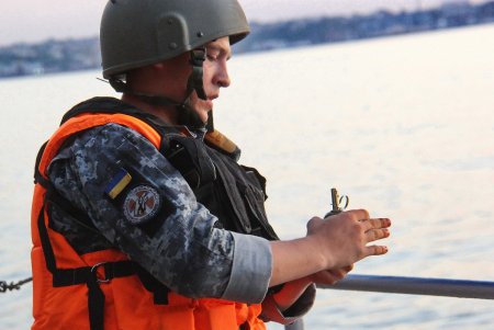 Боевые испытания успешно прошел флагман украинского ВМФ  (фото)