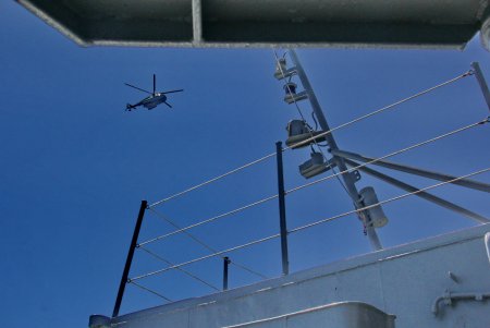 Боевые испытания успешно прошел флагман украинского ВМФ  (фото)