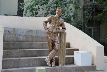 Международный фестиваль живых скульптур в Летнем театре (фоторепортаж)