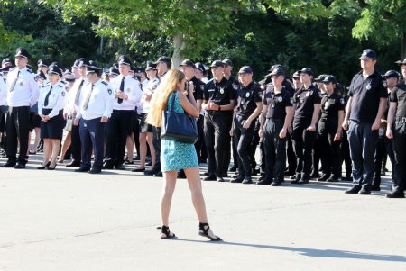 В Одессе отметили четвертую годовщину основания Национальной полиции (фоторепортаж)