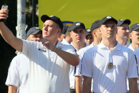В Одессе отметили четвертую годовщину основания Национальной полиции (фоторепортаж)