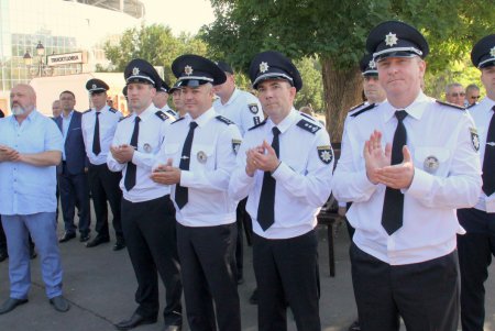 В Одессе отметили четвертую годовщину основания Национальной полиции (фоторепортаж)