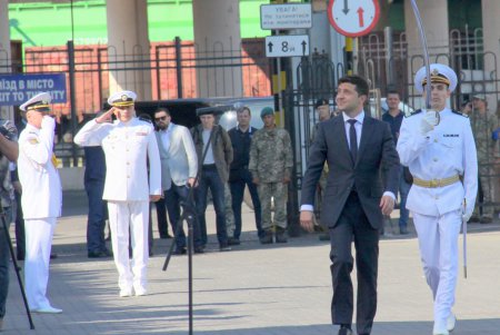 День Военно-Морских Сил Украины: рабочий визит Владимира Зеленского в Одессу (фоторепортаж)