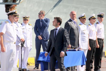 День Военно-Морских Сил Украины: рабочий визит Владимира Зеленского в Одессу (фоторепортаж)