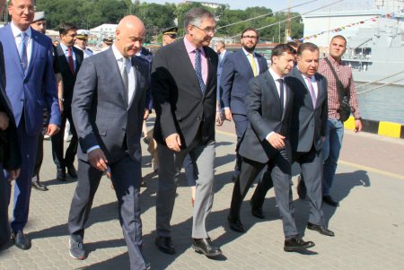 День Военно-Морских Сил Украины: рабочий визит Владимира Зеленского в Одессу (фоторепортаж)