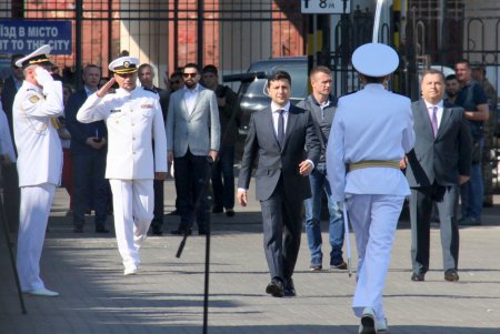 День Военно-Морских Сил Украины: рабочий визит Владимира Зеленского в Одессу (фоторепортаж)