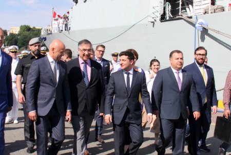 День Военно-Морских Сил Украины: рабочий визит Владимира Зеленского в Одессу (фоторепортаж)