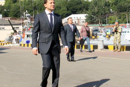 День Военно-Морских Сил Украины: рабочий визит Владимира Зеленского в Одессу (фоторепортаж)