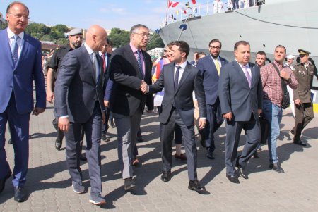 День Военно-Морских Сил Украины: рабочий визит Владимира Зеленского в Одессу (фоторепортаж)