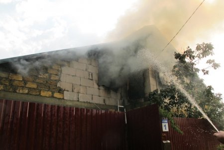 Под Одессой горел частный жилой дом (фото)