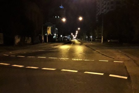 На Французском бульваре нанесли новую дорожную разметку (фото)