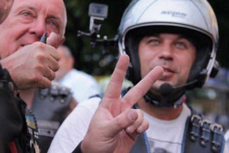 По Одессе проехал «Мотопробег единства» (фоторепортаж)