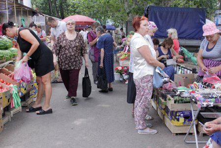 Стихийная торговля в Одессе (фоторепортаж)