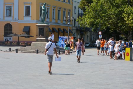 В центре Одессы больше не эксплуатируют животных (фоторепортаж)