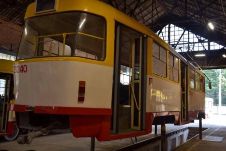 Ретро-вагон в «Одесгорэлектротрансе» сделали современным (фото)