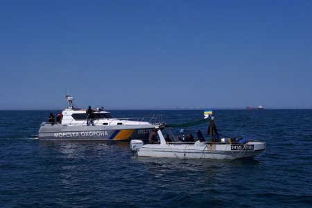 В нынешнем году активность Одесского отряда морской охраны возросла вдвое (фото)