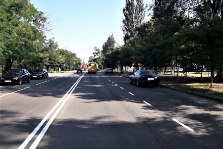 Обновлена разметка на двух одесских улицах с интенсивным движением (фото)