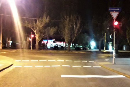 Возле школ на Молдаванке и Слободке обновлена дорожная разметка (фото)