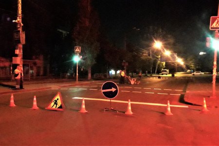 Возле школ на Молдаванке и Слободке обновлена дорожная разметка (фото)