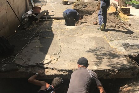 Ликвидирована аварийная ситуация в жилом доме на Еврейской (фото)