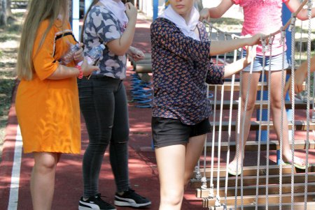Муниципальный лагерь «Виктория» принял на смену 103 ребенка (фоторепортаж)