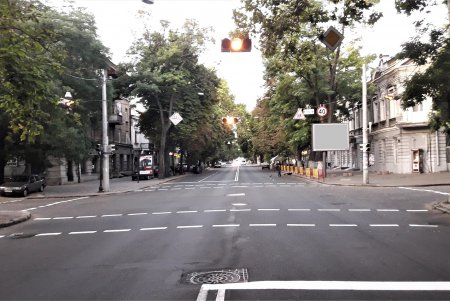 Обновлена разметка возле школ в центральной части города (фото)