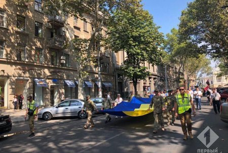 В Одессе состоялся «Марш патриотов и защитников Украины» (фото)