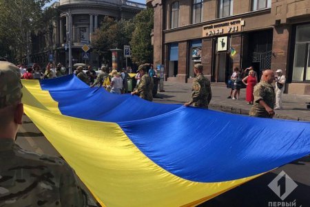 В Одессе состоялся «Марш патриотов и защитников Украины» (фото)