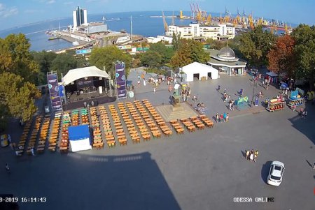 Возле памятника Дюку написали диктант почти 300 человек (фото)