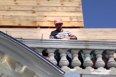 Реставраторы показали одесситам первые результаты своей работы по восстановлению Дома Руссова (фоторепортаж)