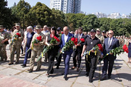 Память погибших защитников Украины почтили в Одессе (фоторепортаж)