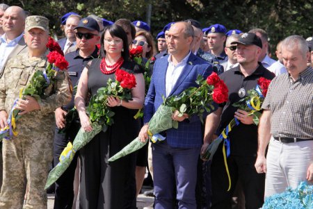 Память погибших защитников Украины почтили в Одессе (фоторепортаж)