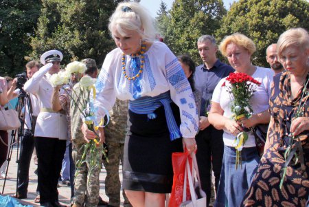 Память погибших защитников Украины почтили в Одессе (фоторепортаж)