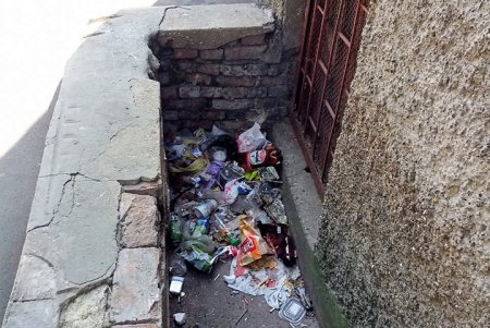 Предприниматели устраняют нарушения Правил благоустройства города (фото)