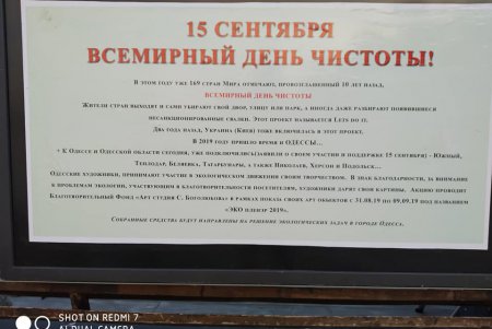 Художники организовали выставку на Ланжероне, чтобы привлечь внимание к проблемам экологии (фото)
