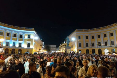 На Потемкинской лестнице прошел гала-концерт, посвященный 225-летию Одессы (фото, видео)