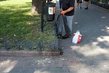 В День города более 400 коммунальщиков наводили порядок на улицах и в парках (фото)
