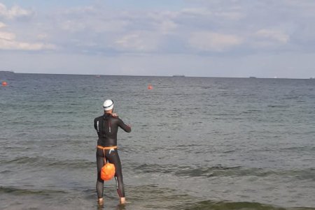Участники соревнований «Oceanman» проверили свои возможности на тренировке в открытом море (фото) 