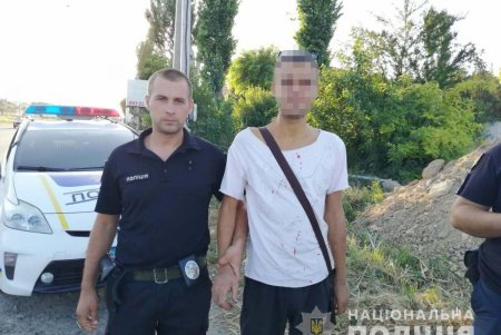 В Лиманском районе у пассажира такси нашли боевую гранату (фото, видео)