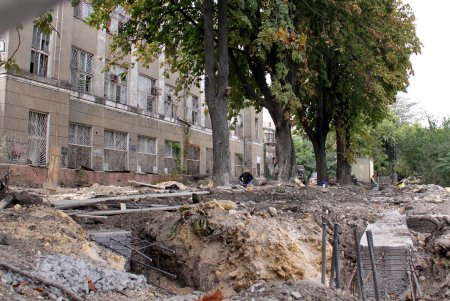 Как реконструируют бульвар Жванецкого (фоторепортаж)