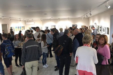 Odessa JazzFest: в Летнем театре открылась выставка, посвященная Юрию Кузнецову