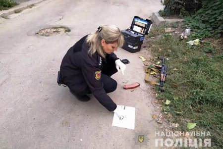 Пьяный одессит устроил стрельбу в частном секторе (фото, видео)