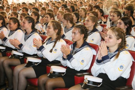 Первокурсники одесской мореходки приняли присягу (фото)
