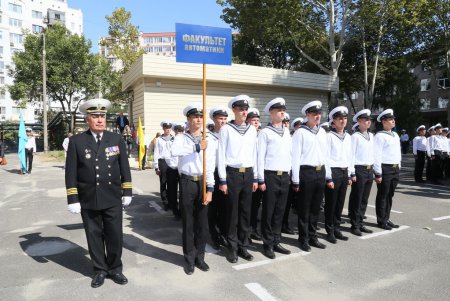 Первокурсники одесской мореходки приняли присягу (фото)