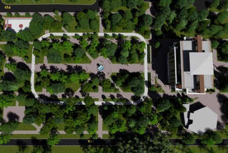 Сквер «Луч» на пересечении Академика Королева и Левитана благоустроят (фото)