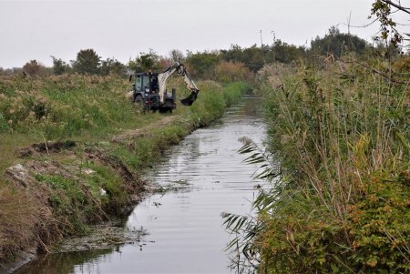 Коммунальщики очищают ливневые коллекторы и дождеприемники (фото)